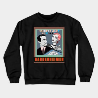 Barbenheimer. Classic Film Poster. Colorized Version. Crewneck Sweatshirt